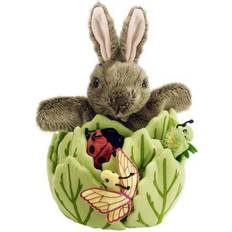 The Puppet Company Legetøj The Puppet Company Rabbit in a Lettuce with 3 Mini Beasts Hide Aways