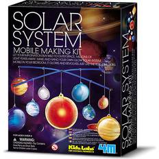 4M Eksperimentkasser 4M Kidz Labs Solar System Mobile Making Kit