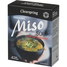 Clearspring Færdigretter Clearspring Økologisk Instant Miso Suppe med Tang 40g 40g