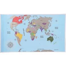 Scratch World Map Plakat 88x52cm