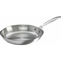 Le Creuset Rustfrit stål Stegepander Le Creuset Signature Stainless Steel Uncoated Shallow 30cm