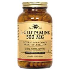 Immunforsvar Aminosyrer Solgar L-Glutamin 500mg 250 stk
