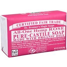 Dr. Bronners Pure Castile Bar Soap Rose 140g