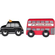 Bus Tidlo Red Bus & Black Cab
