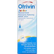 Håndkøbsmedicin Otrivin Junior 0.5mg 10ml Næsespray