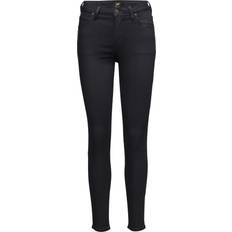 Lee Polyester Bukser & Shorts Lee Scarlett High Jeans - Black Rinse
