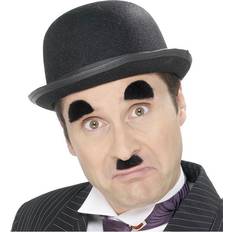 Herrer - Tidstypiske Tilbehør Smiffys Chaplin Tash & Eyebrows