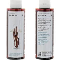 Korres Normalt hår Hårprodukter Korres Liquorice & Urtica For Oily Hair 250ml