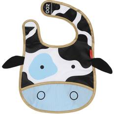 Skip Hop Hagesmække Skip Hop Zoo Tuck Away Baby Bib Cheddar Cow