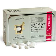 D-vitaminer - Kalcium Vitaminer & Mineraler Pharma Nord Bio-Calcium+D3+K1+K2 150 stk