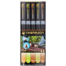 Chameleon Marker penne Chameleon Earth Tones 5 Pen Set