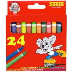Sense Kridt Sense Wax Critical Color Crayons 24-pack