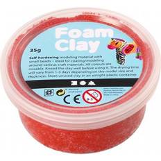 Foam Clay Hobbyartikler Foam Clay Red Clay 35g