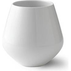 Royal Copenhagen Hvid - Opvaskemaskineegnet Vaser Royal Copenhagen White Fluted Vase 15cm