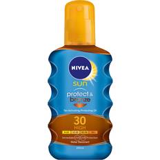 Nivea Olier Solcremer Nivea Sun Protect & Bronze Oil Spray SPF30 200ml