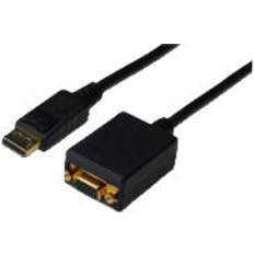 MicroConnect DisplayPort-kabler MicroConnect VGA - DisplayPort M-F 0.2m