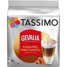 Tassimo Kaffekapsler Tassimo Gevalia Latte Macchiato Caramel 8pack