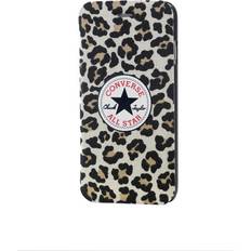 Converse Covers med kortholder Converse Canvas Booklet Leopard (iPhone 6/6S)