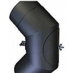 Brændeovne & Pejse KIERULFF Fuel Pipe Knee 90° Ø130mm