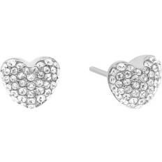 Michael Kors Brilliance Earrings - Silver/Transparent