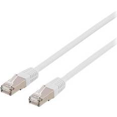 Netværkskabler - Nikkel Deltaco U/FTP Cat6a RJ45 - RJ45 LSZH 10m