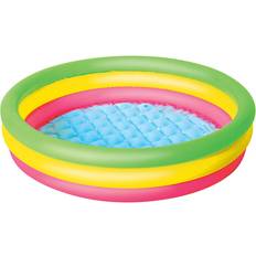 Udendørs legetøj Bestway 3 Ring Summer Colours Paddling Pool 102cm