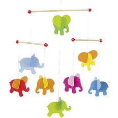 Goki Multifarvet Babynests & Tæpper Goki Elephants Mobile
