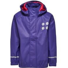 Lego Wear 92 Regntøj Lego Wear Jamaica 101 Rain Jacket - Dark Purple (19453-690)