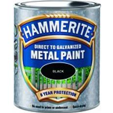 Hammerite Direct to Galvanised Metalmaling Sort 0.75L