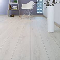 Laminatgulve BerryAlloc Original, lys eg, plank