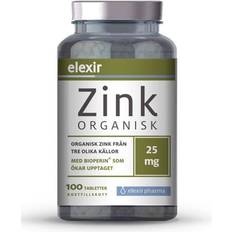 Elexir Pharma Vitaminer & Mineraler Elexir Pharma Zink 25mg 100 stk