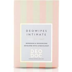 Alkoholfrie Intimservietter DeoDoc DeoWipes Intimate Fresh Coconut 10-pack