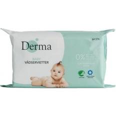 Derma Pleje & Badning Derma Eco Baby Wet Wipes 64pcs