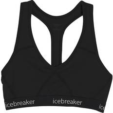 Icebreaker Træningstøj BH'er Icebreaker Sprite Racerback Sports Bra - Black