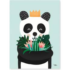 Michelle Carlslund Panda Plakat 50x70cm