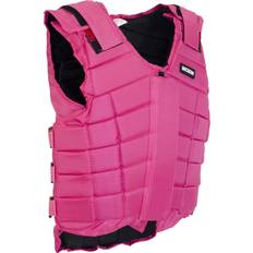 Nylon Rytterudstyr Jacson Safety Vest Jr - Raspberry Pink