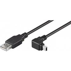 Goobay USB A - USB Mini-B 5-pin (angled) 2.0 1.8m