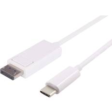 3,1 - DisplayPort-kabler MicroConnect USB C-DisplayPort 1m