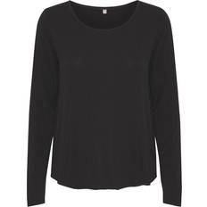 CULTURE Sort Overdele CULTURE Norah T-shirt - Black