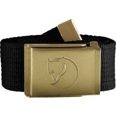 Bælter Fjällräven Canvas Brass Belt Unisex - Black