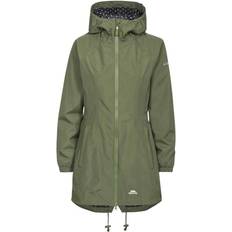 Trespass Dame - Polyester Jakker Trespass Daytrip Long Length Parka Jacket - Moss