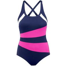 Abecita 48 Badedragter Abecita Speed Swimsuit - Blue/Pink
