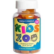 D-vitaminer Vitaminer & Kosttilskud DFI Kids Zoo Omega-3 Fiskeolie 60 stk