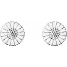 Georg Jensen Diamanter - Sølv Øreringe Georg Jensen Daisy Earrings - Silver/Diamond