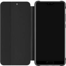 Huawei Sort Covers med kortholder Huawei Smart View Flip Case (Huawei P20 Pro)
