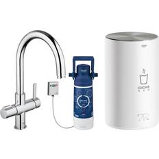 Integreret Armatur Grohe Red Basic Duo (30320000) Krom