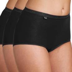 Sloggi Dame Trusser Sloggi Basic+ Maxi Hipster 3-pack - Black