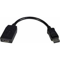 HDMI DisplayPort - HDMI-kabler - Sort StarTech DisplayPort - HDMI 0.2m