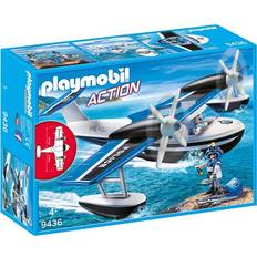 Playmobil Politi Flyvemaskiner Playmobil Police Seaplane 9436