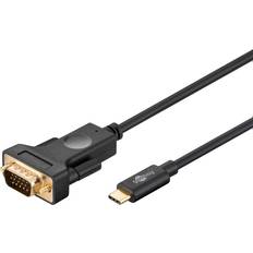 USB-kabel - VGA Kabler Goobay USB C - VGA 1.8m
